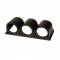 Ogiva portastrumenti Blink portastrumento 3 abs nero    diametro  52mm