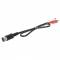 Cavo con terminali RCA A Technology aux-in alpine m bus >rca nero  30cm