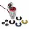 Pomello cambio per retromarcia classica D-Gear shift knob starter argento