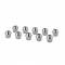 Dadi D-Gear passo__12x1,25 mm acciaio  conico  aperto altezza  17mm