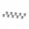 Dadi D-Gear passo__14x1,5 mm acciaio  sferico altezza  20mm Audi Mercedes Porsche Seat Skoda Volkswagen