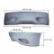 Paraurti posteriore vetroresina auto Tuning Guru universale 170x37x43cm