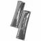 Cuscinetti cintura Simoni Racing griffe cromo microfibra cromo  universale