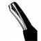 Coprileva freno a mano Simoni Racing elegance microfibra microfibra nero  130mm