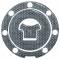 Copritappo serbatoio moto Harris fuel cap carbon look universale Honda