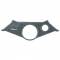 Protezione piastra forcelle moto Harris top yoke carbon look Yamaha R6   2003>2005