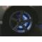 Finto freno a disco auto Rezz  blu universale