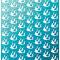 Griglia auto D-Gear blu  120x30cm