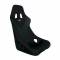 Sedile sportivo Hotes desmo tessuto nero-nero