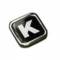 Lettere e numeri adesivi D-Gear K 22x22mm