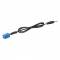 Cavo con jack A Technology aux-in mini iso >jack blu  75cm