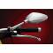 Specchi moto Rizoma limit naked argento biposizione 85x140mm