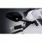 Specchi moto Rizoma radial sport nero biposizione 90x145mm