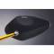 Specchi moto Rizoma radial naked nero/oro biposizione 85x140mm