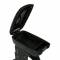 Bracciolo portaoggetti universale Search small nero  12x27>33cm