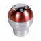 Pomello cambio per retromarcia a siringa Search nox alluminio rosso