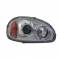 Fanale anteriore auto In Pro angel eyes cromato per Opel Corsa B