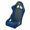Sedile sportivo OMP rallye tessuto nero/blu