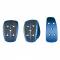 Pedaliera sportiva OMP serie 1066 alluminio blu  universale