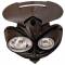 Maschera enduro ONE manga jeg carbon look  universale