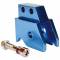 Alza retro scooter ONE minarelli blu anodizzato