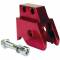 Alza retro scooter ONE minarelli rosso anodizzato