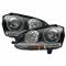 Fanale anteriore auto In Pro nero Volkswagen Golf V Jetta