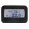 Termometro e sensori SIX check temp evolution nero  40x30mm