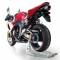 Cavalletto posteriore moto Motrax rear paddock alluminio grigio