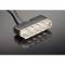 Luce targa Piega plate light 4 nero universale 4010x20mm