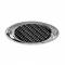 Presa aria adesiva auto Search daf-21 cromo/carbon look ovale 9x4cm
