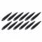 Salvaporta auto pinne carbon look 12 pezzi
