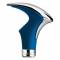 Pomello cambio Tuning Guru graffio evo azzurro pelle azzurro  universale