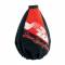 Cuffia cambio Simoni Racing cut microfibra nero/rosso  universale
