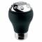 Pomello cambio Tuning Guru winner sparling pelle/alluminio nero  universale