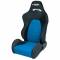 Sedile sportivo Simoni Racing patrick nero/blu  universale