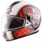 Casco integrale Vemar medon ronin rosso taglia L