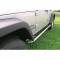 Tubi di protezione fuoristrada Arrigoni acciaio inox cromato laterale diam. 60mm Jeep Wrangler 
