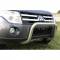 Bull bar Arrigoni acciaio inox cromato anteriore diam. 60mm Mitsubishi Pajero 
