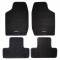 Tappeto auto in moquette Atema nero universale 650x440mm+390x500mm