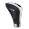 Pomello cambio Tuning Guru poseidon pelle nero-cromo  universale