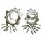 Distanziali quad Mood alu alluminio silver  diam.(a) 140mm, spessore (b)50mm