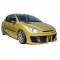 Minigonne auto Carzone interceptor vetroresina  Peugeot 206