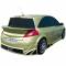 Sottoparaurti posteriore auto Carzone tribal vetroresina Renault Megane II Coupe