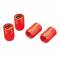 Cappucci valvola Tuning Guru alluminio rosso universale