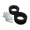 Distanziali quad Mood resin resina nero  Polaris Outlaw Predator