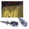 Luce targa Motrax led chrome bolts chromed