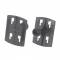 Supporti smart phone e palmari Richter nero  56x42x40mm