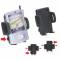 Supporti smart phone e palmari Richter nero  104x81x46mm