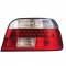 Fanale posteriore auto In Pro rosso/trasparente Bmw Serie 5